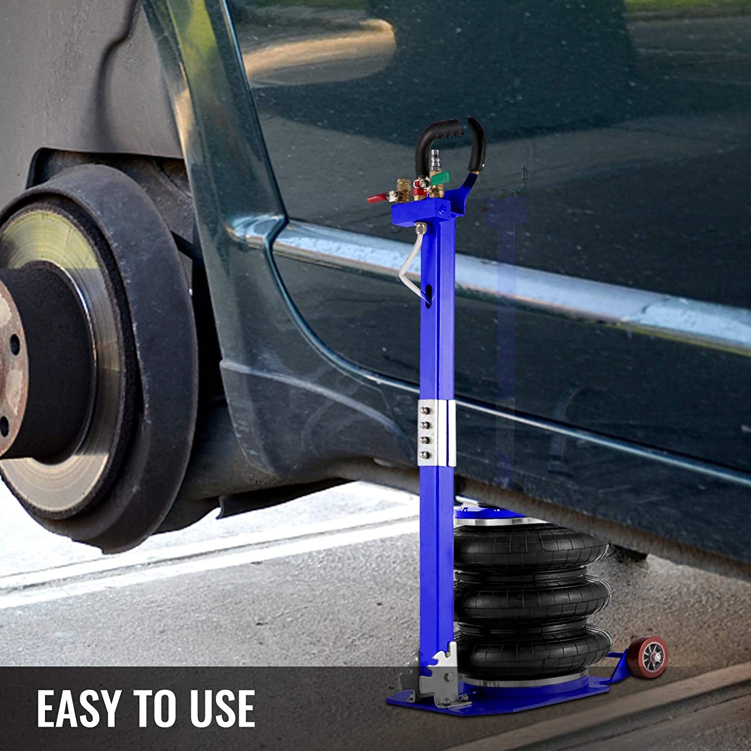 VEVOR Bag Air Jack 6600lbs Capacity, Pneumatic Jack Quick Lift 3T