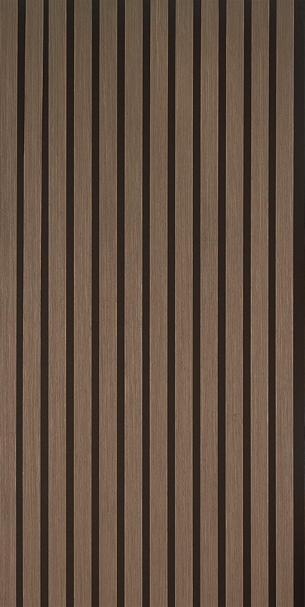 Fuse Acoustic Wooden Wall Panel - Smoked Oak - 1.2m x 0.6m - Brown
