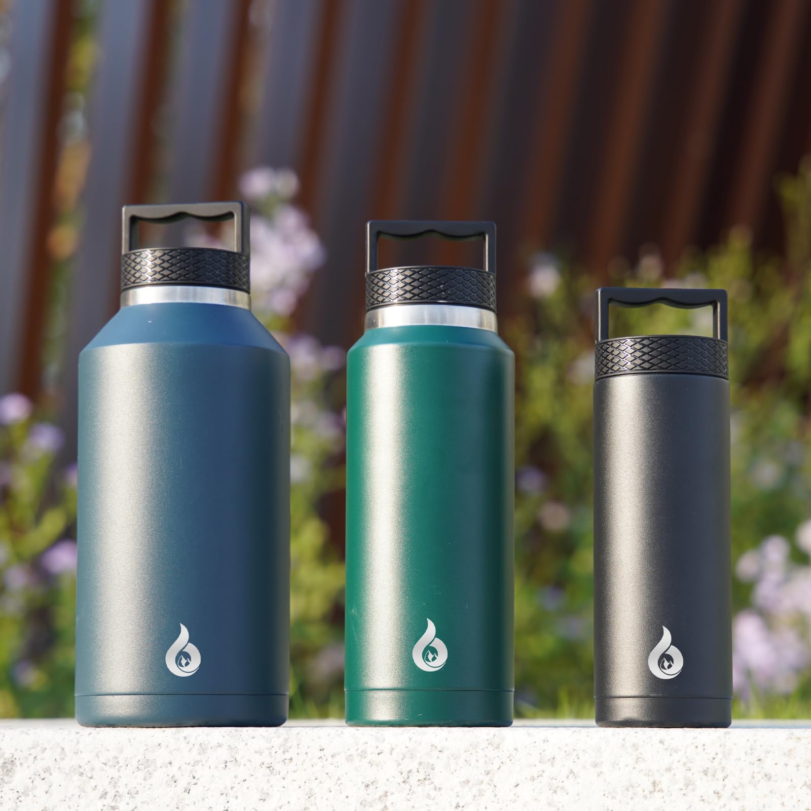 Amazon.com: BJPKPK Insulated Water Bottles, Dishwasher Safe 36 oz