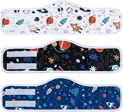 MICOOYO Pañal para perro macho, pañales ligeros para perros, pañales lavables para perros machos, envolturas para cachorros, mediano (espacio de