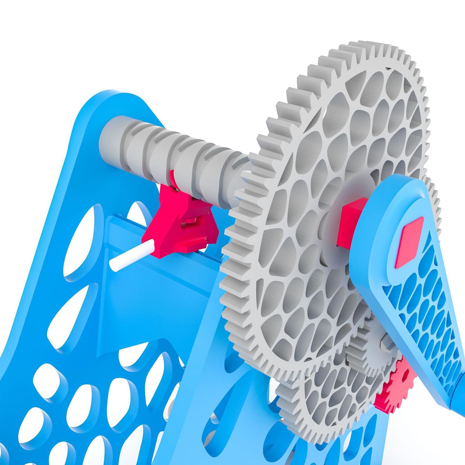 Carrete De Suministros De Impresión 3D Para Cables Que Pesan 1 Kg, Enrollador De Consumibles De Manivela, Diseño Modular Extraíble, Sin Enredos, Para Entusiastas De La Impresión 3D, Artistas Textiles