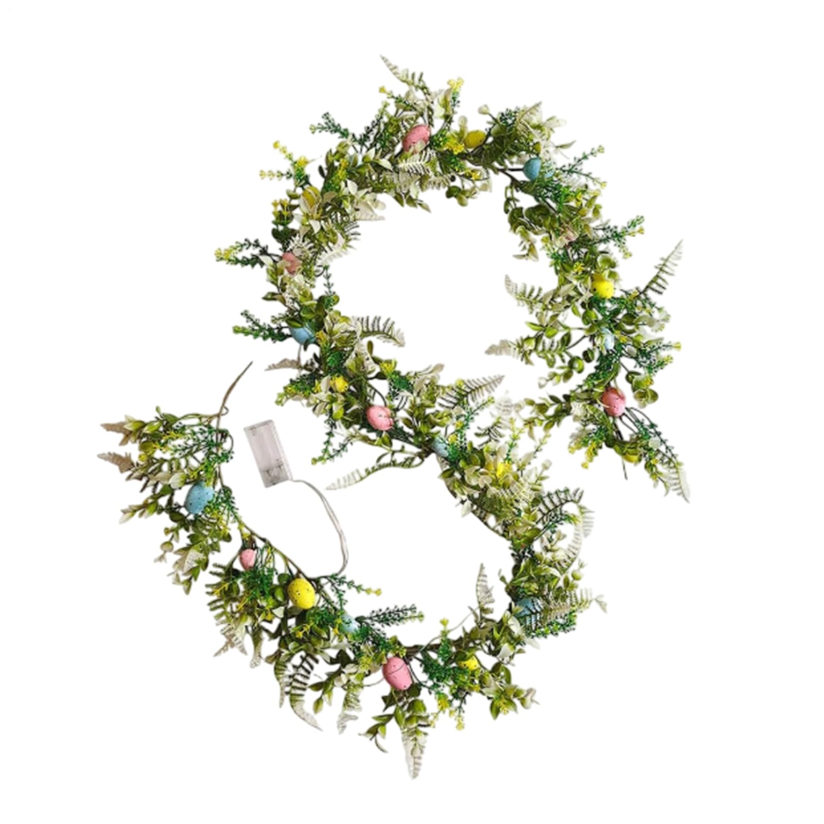 Couronne de Pâques artificielle pour sublimer votre porche et votre salon ce printemps