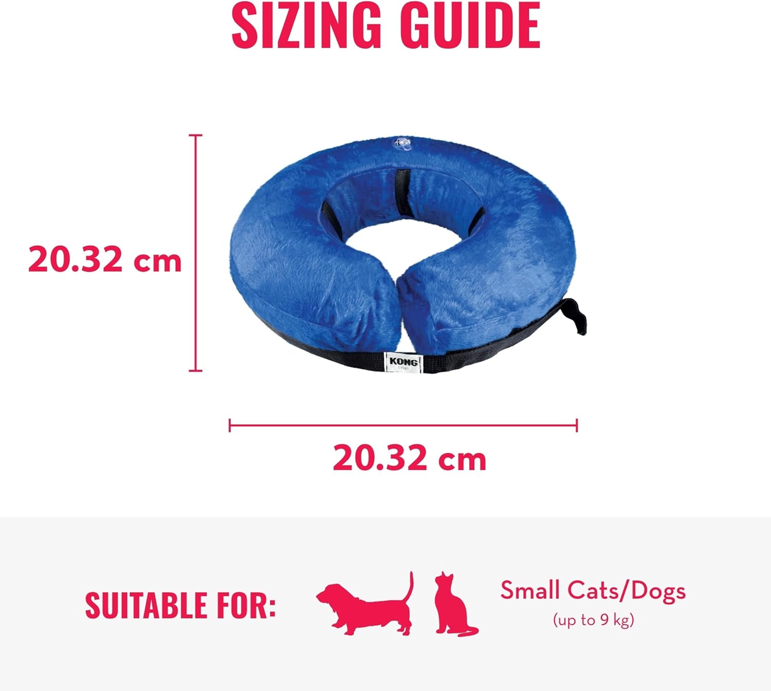 KONG Cloud E-Collar for Cats and Dogs, Small