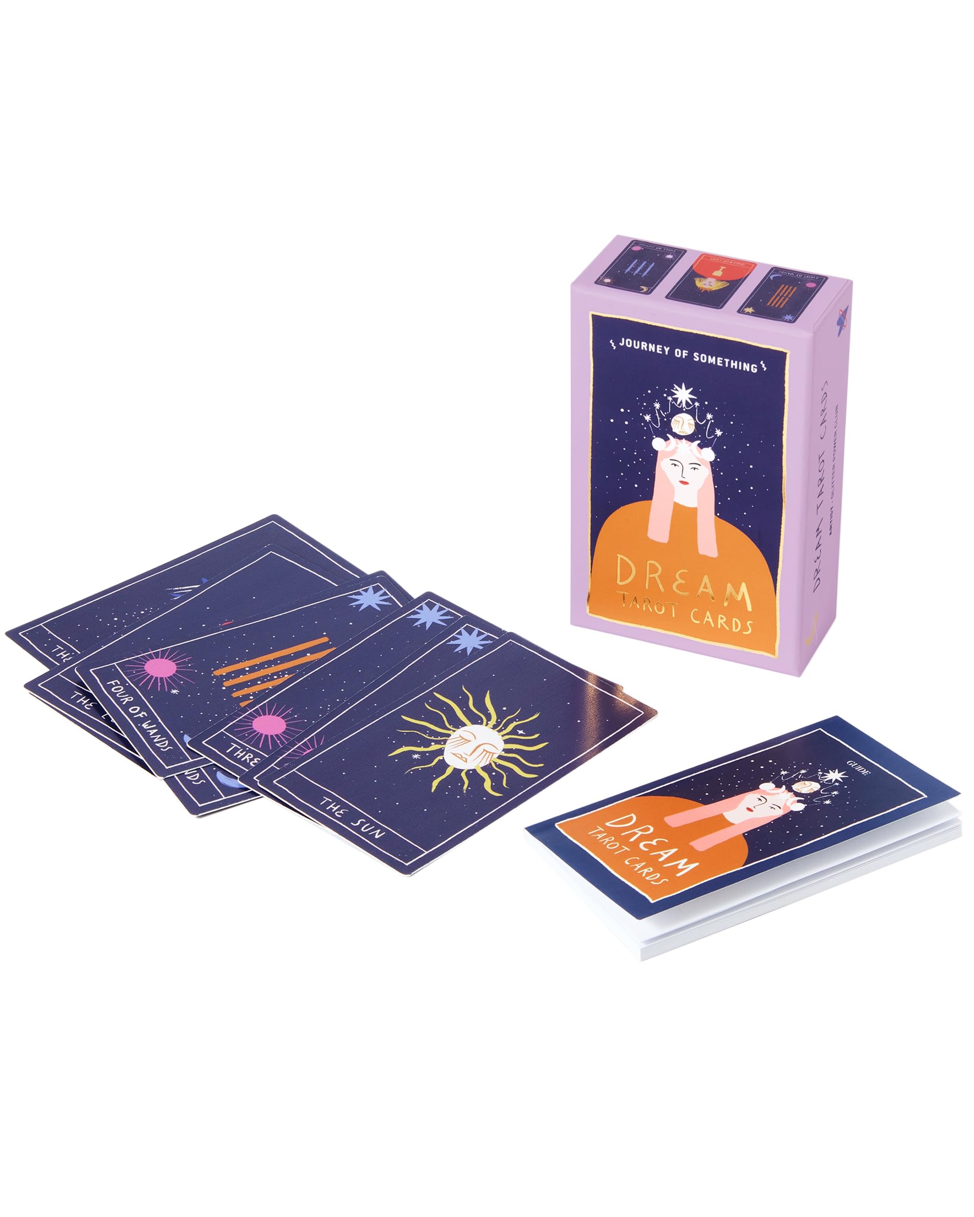 Dream Tarot Cards: Beginner deck includes 78 cards with guide book and meanings