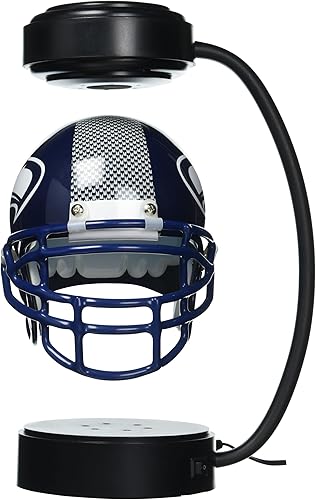 Miniatura 19 de Pegasus Sports Casco flotante giratorio de la NFL con iluminación LED Color del equipo,Las Vegas Raiders