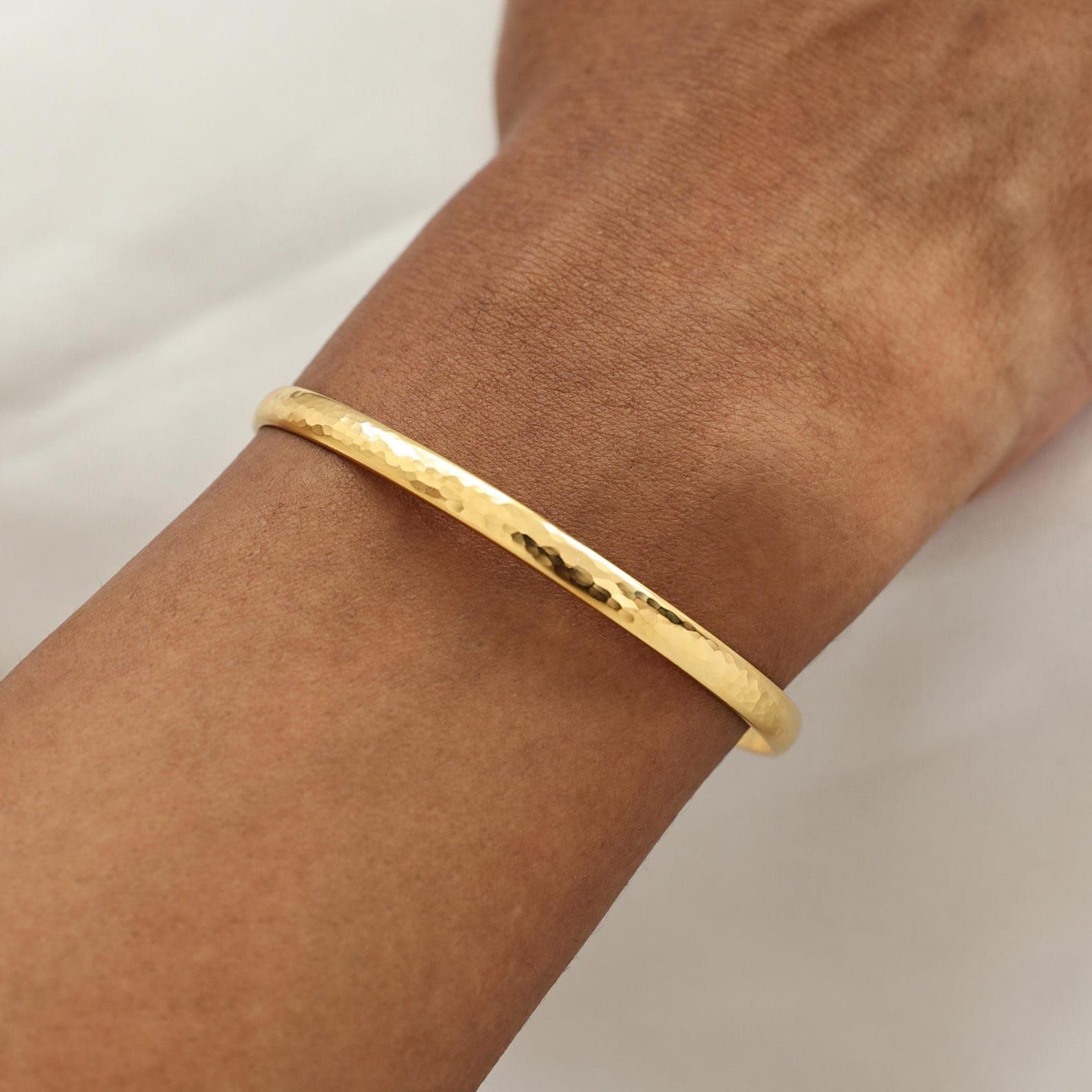 Bracciale rigido con incisione personalizzata | Bracciale rigido personalizzato con incisione | Matrimonio | Damigella d'onore - Natale