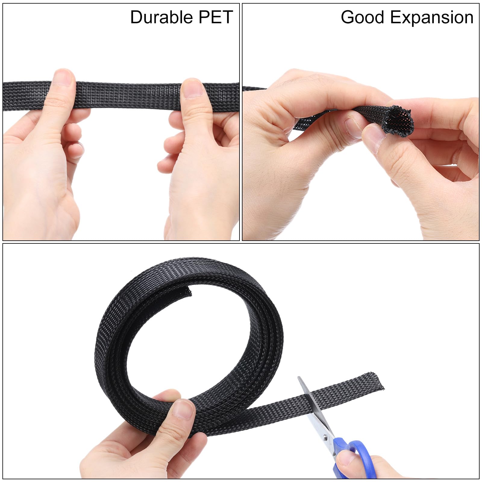Geteilter Kabel-Schlauch 19 Mm – Flexibler Schutz Für Drähte Im Haus & Auto