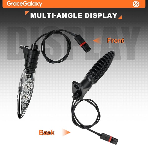 GRACEGALAXY Clignotants Indicateurs pour R1200GS ADV F650GS R1200R S1000R S1000RR F800GS K1300S 63138522499 - 3