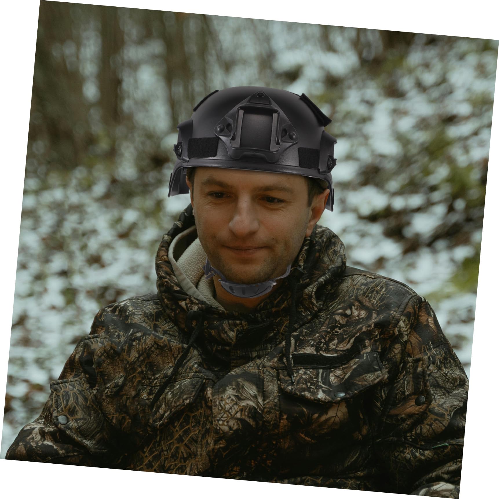 BESPORTBLE Casco Militare in Plastica Regolabile Per Cosplay Cappello Mimetico Da Esterno Decorazione Per Casco Attrezzatura Per Giochi Di Ruolo Elmetto Leggero Per Ragazzo Ragazza Ragazza