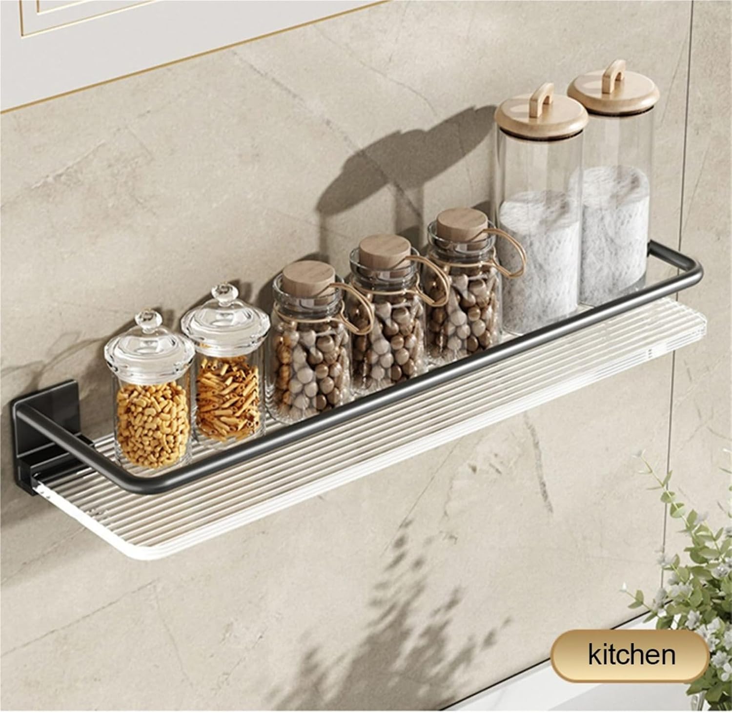 Floating Shelves Bathroom Shelf Storage Shelves for Bathroom Kitchen Living Room & Bedroom