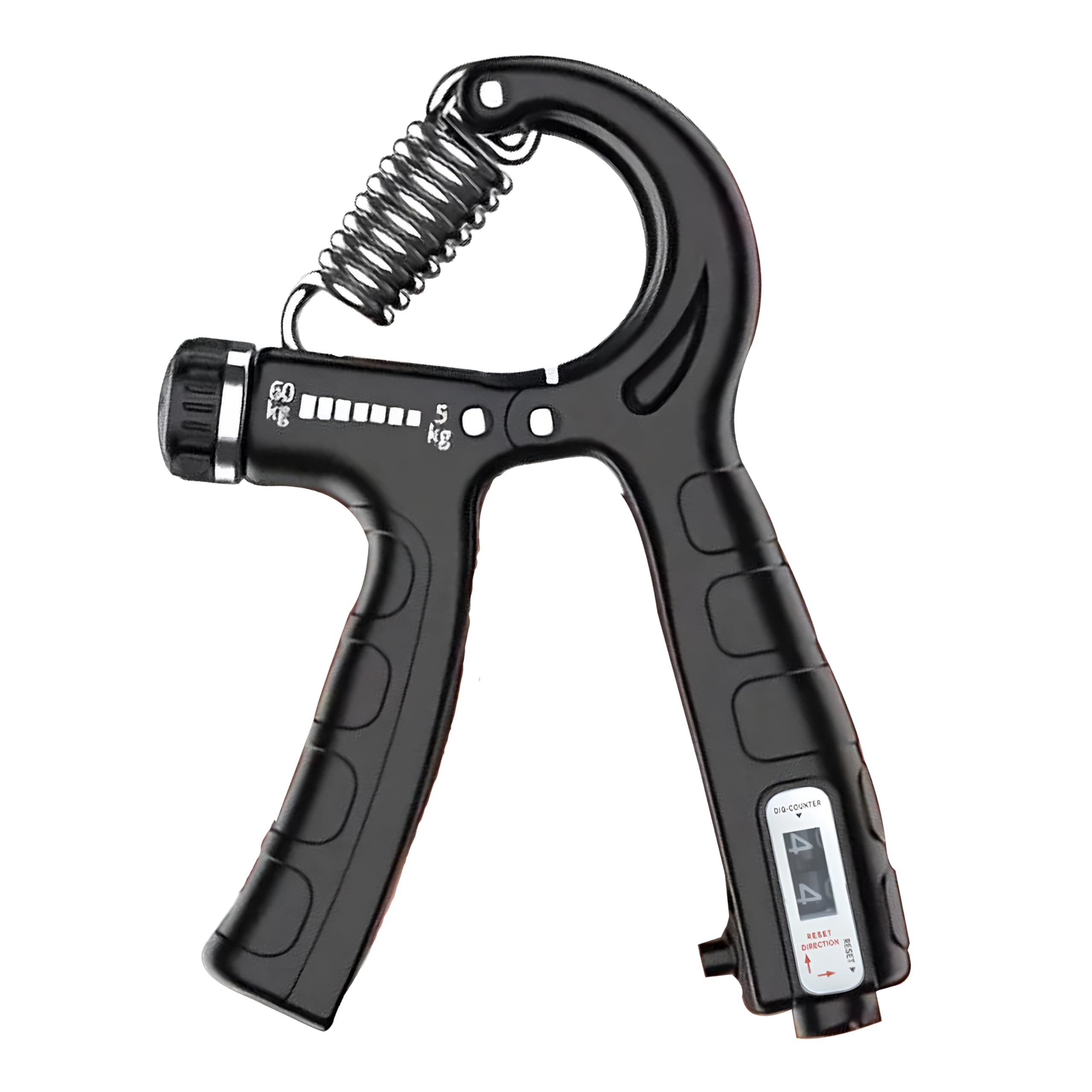 Oblivion Gym Fitness Hand Grip Men Adjustable Finger Heavy Exerciser Strength for Muscle Recovery Hand Gripper Trainer Strengthener (1 Pc) (Blue - Counting Function) (B0CP45ZHJ6) Amazon Price History, Amazon Price Tracker