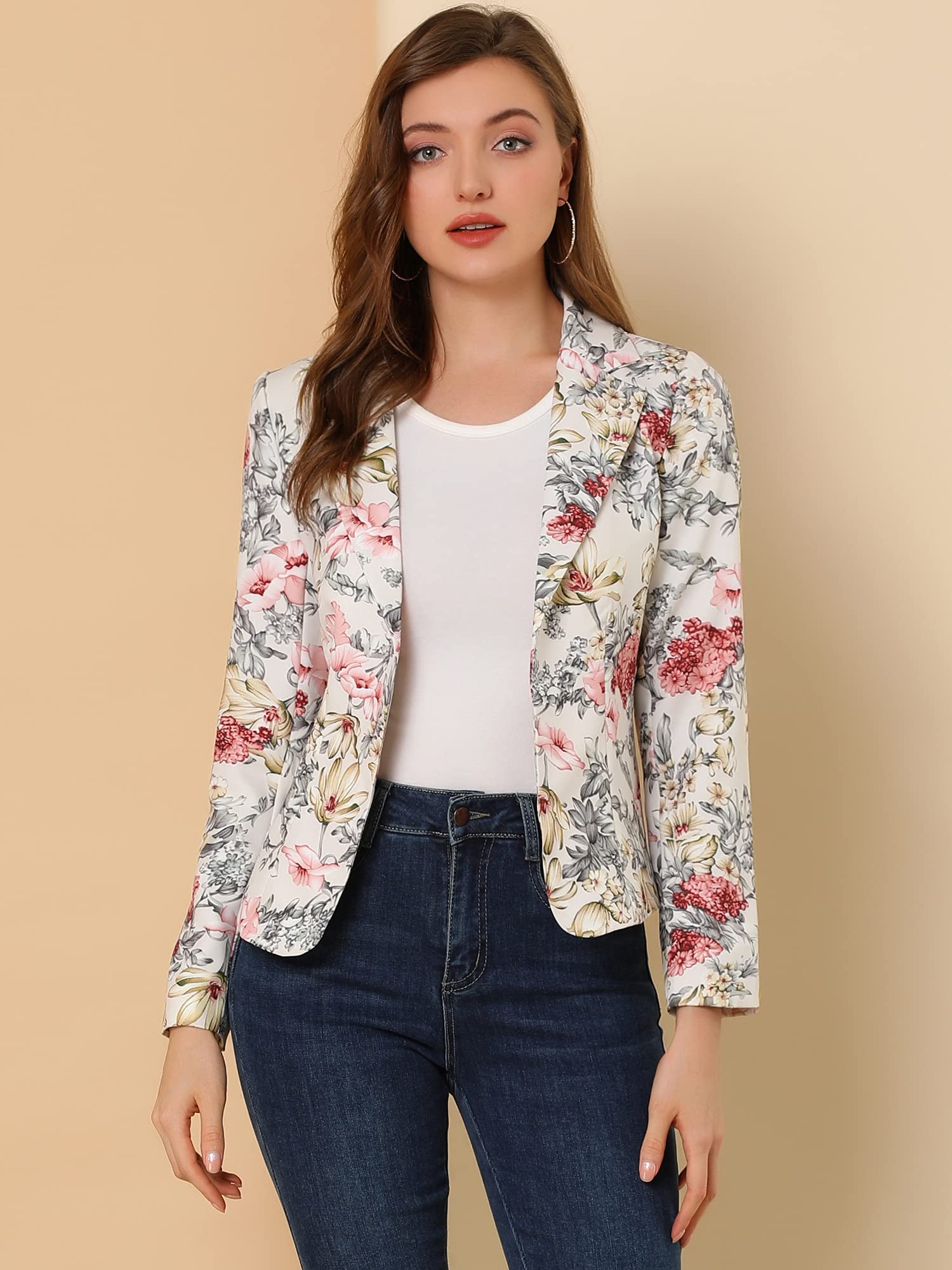 Allegra K Damen Basic Coat Basic Coat