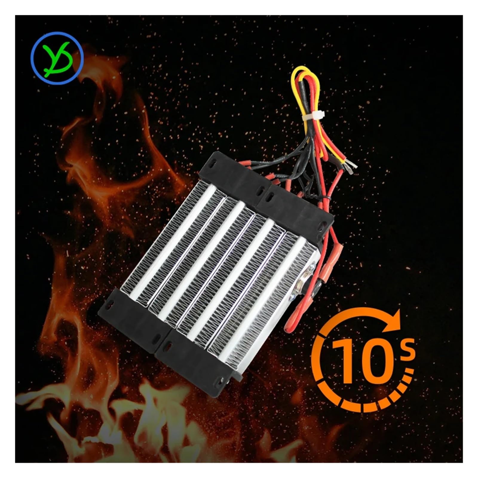 Calentador de aire de cerámica PTC aislado 110V 1000W, elemento calefactor 96A4