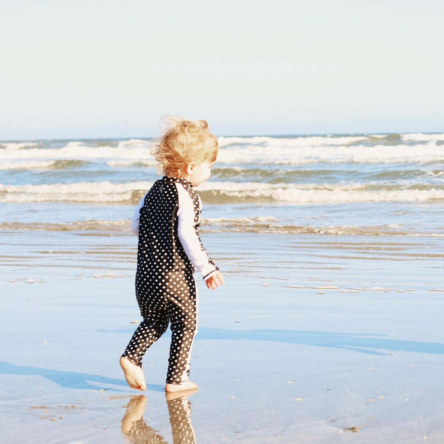 SwimZip UPF 50+ Girls Long Sleeve Sunsuit (Multiple Colors): Clothing, Shoes & Jewelry