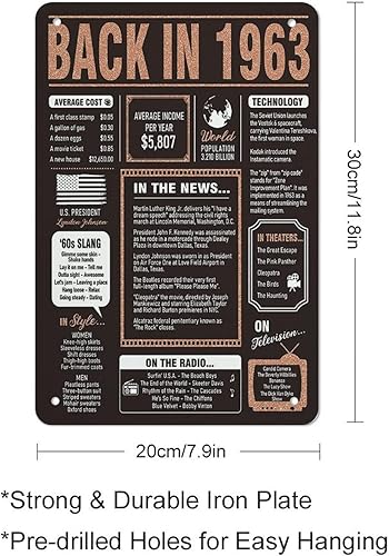 Miniatura 2 de Divertidos regalos de cumpleaños 60 para ella, él y mujer, regalos de feliz cumpleaños de 60 años para hija, hijo, hombres, regalos 60 para parejas,