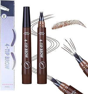 2026 New Eyebrow 4 Tip Brow Pencil- 2 Pack Wa...