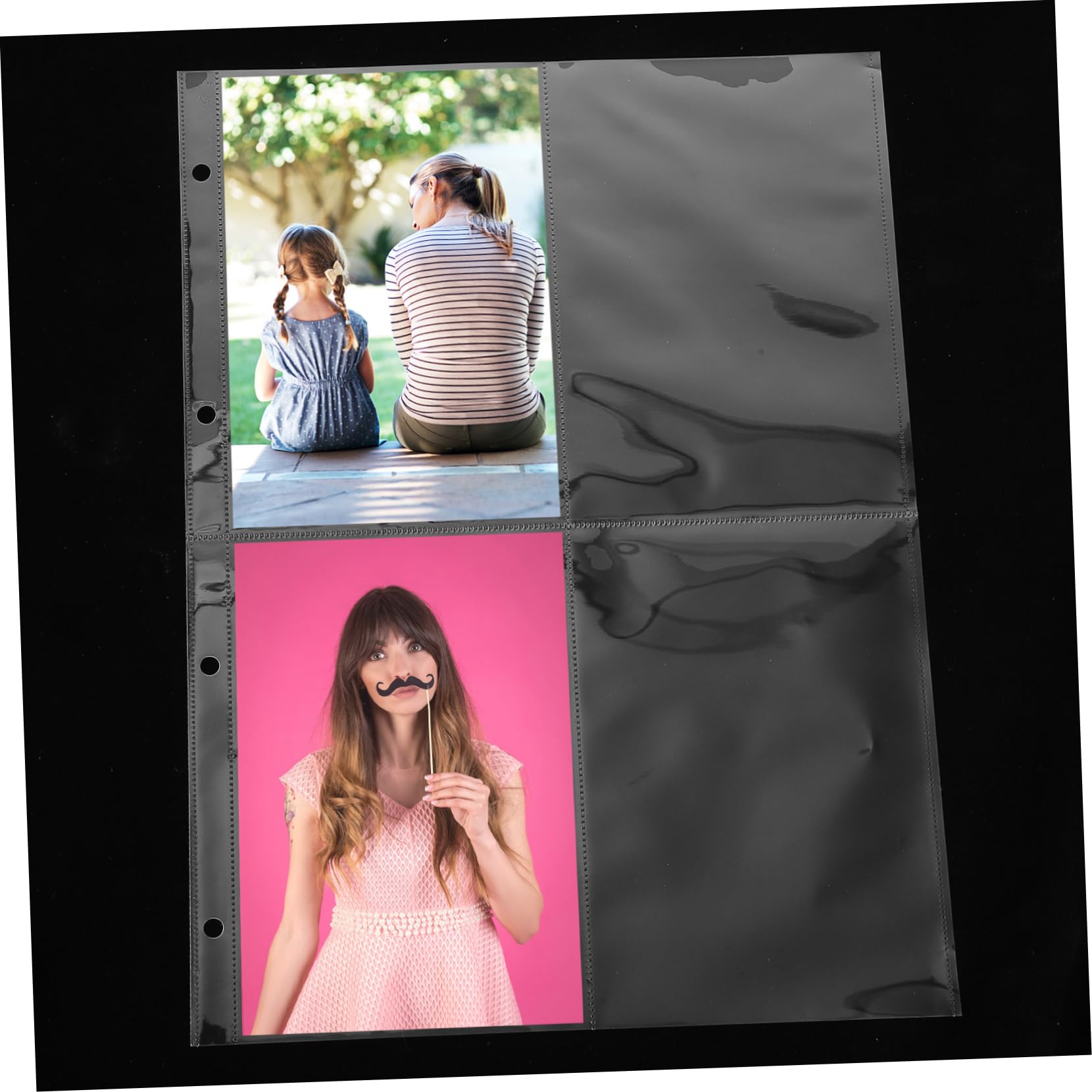 lose fotos aufbewahren MAGICLULU 60stücke Transparente Fotoseiten Aus Kunststoff Ring-system Für Fotoalben Fotoseiten Zum Von Postkarten Und Sammlerstücken Küche, Haushalt & Wohnen Geschenkset Sägeblatt-Aufbewahrung leicht gemacht » Modell:M (41x13x12cm)