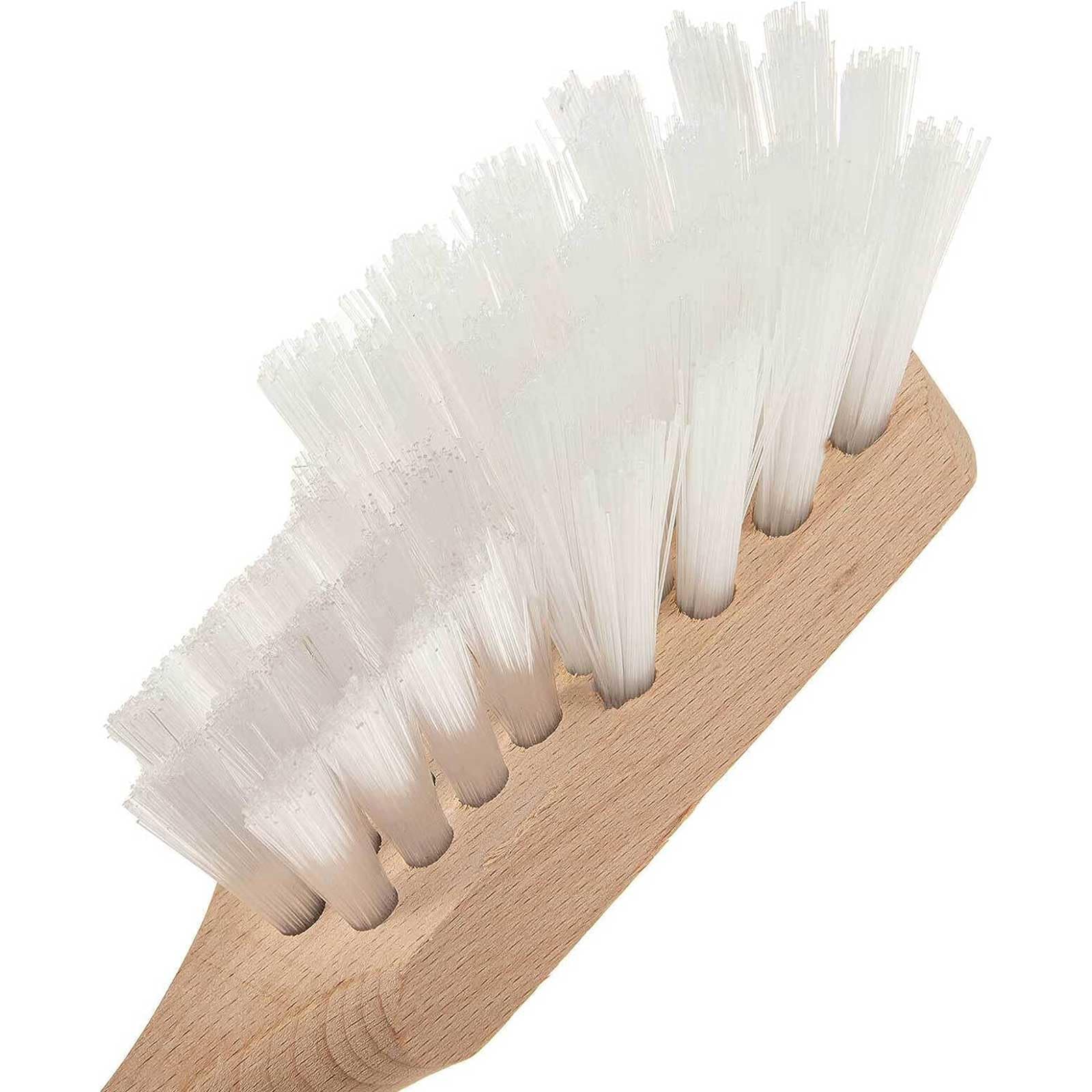SIDCO Stielbürste Fassbürste Bürste lang XXL Reinigungsbürste Langstiel Nylon 38 cm