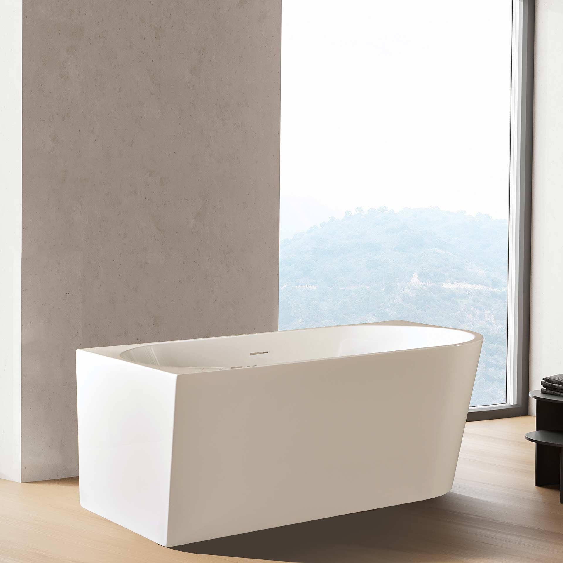 BELVIT Badewanne BV-FB1203 Eckbadewanne links 170x78 cm