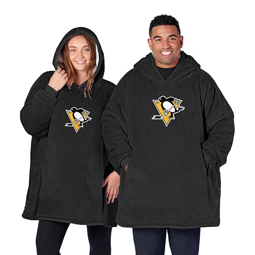 NHL unisex-adult Hoodler Oversized Sherpa Pullover