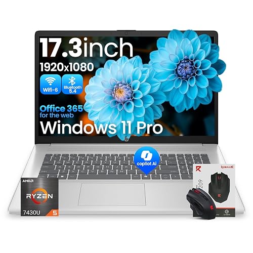 HP 17 Laptop Ryzen 5 20GB RAM 512GB SSD