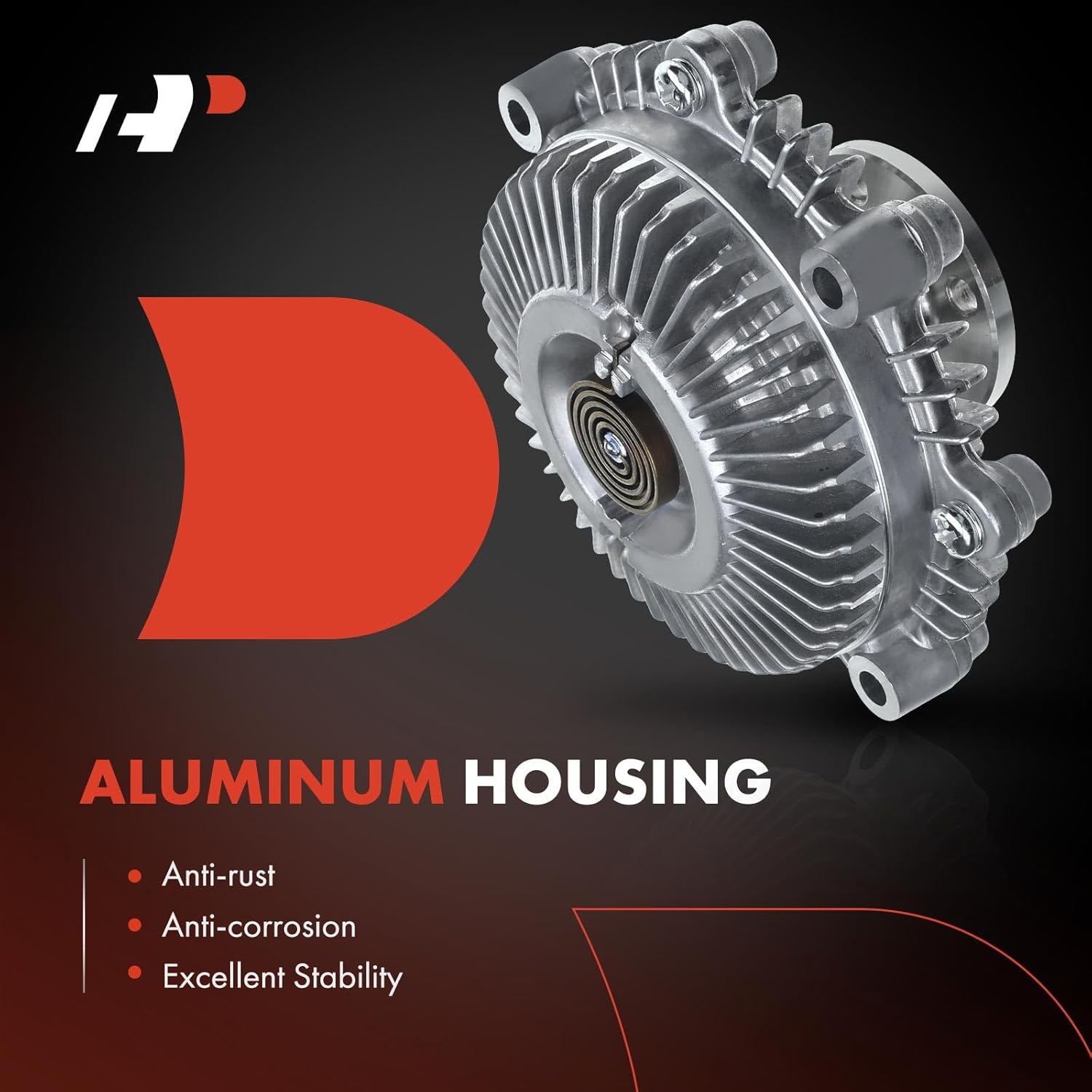 A-Premium Engine Cooling Fan Clutch Compatible with Dodge Ram 50 1983-1993, D50, Power Ram 50 & Toyota Van & Mitsubishi Mighty Max & Plymouth, 2.0L 2.2L 2.4L 2.6L