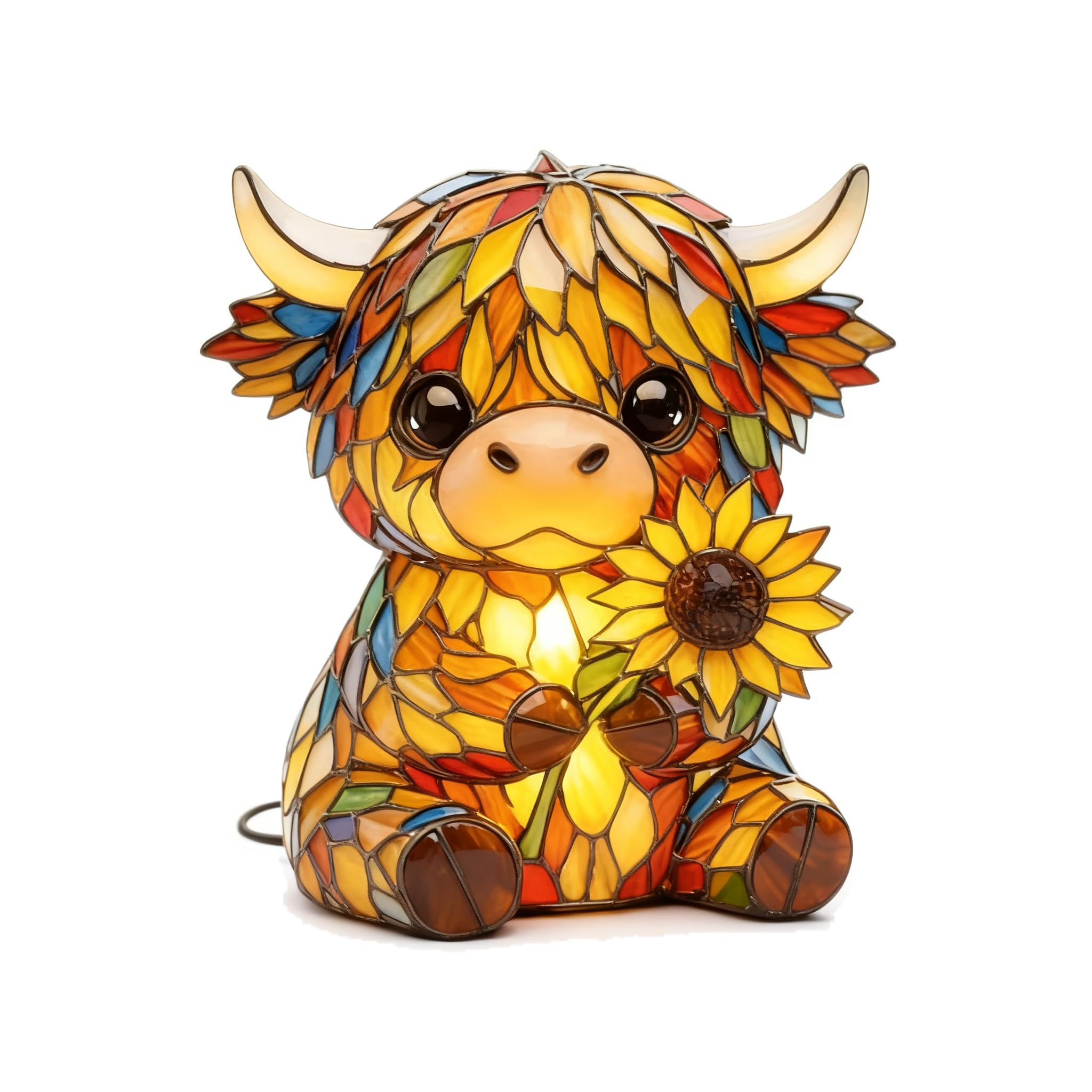 POXZSFX Mesmerizing Doodle Lamp Small Style Lamp Enchanting Animal Puppy Night Light Warm Amber Light Creates Cozy Artistic