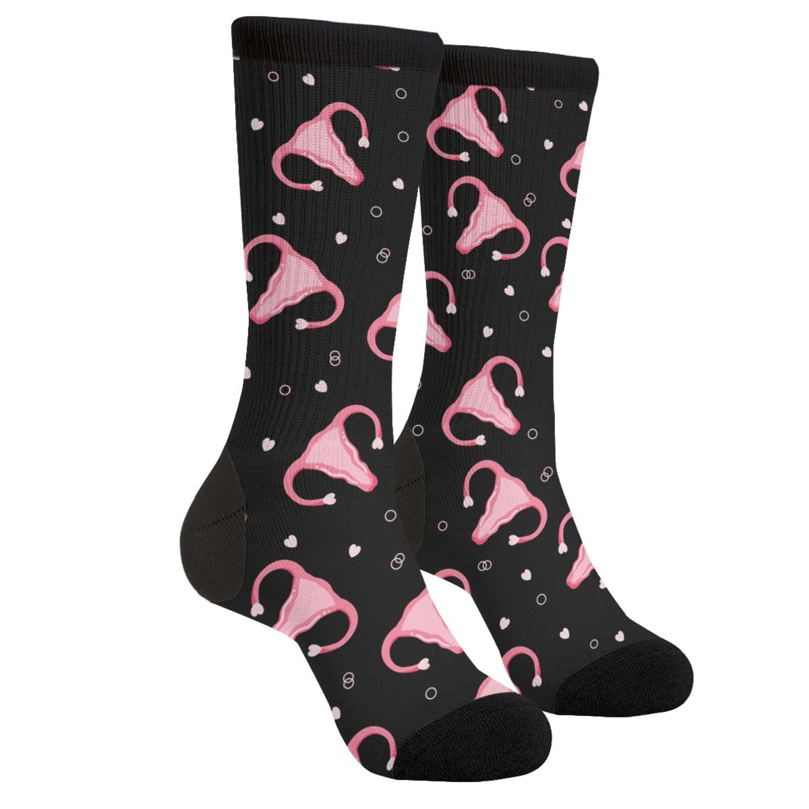 Wpamlrta Casual Novelty Funny Crew Socks Fashion Comfortable Men'S And Women'S Crazy Dress Socks