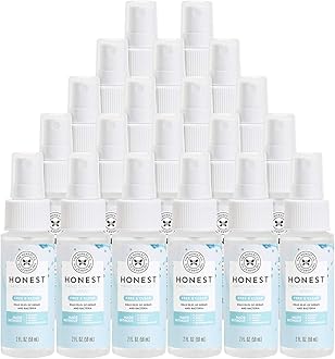 The Honest Company Hand Sanitizer Spray, 2oz, Free & Clear, 2 Fl oz(Pack of 20)