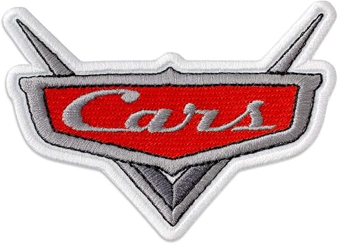 Cars Logo Cartoon Film Embroidered Patch Iron On 3.9" x 2.8"