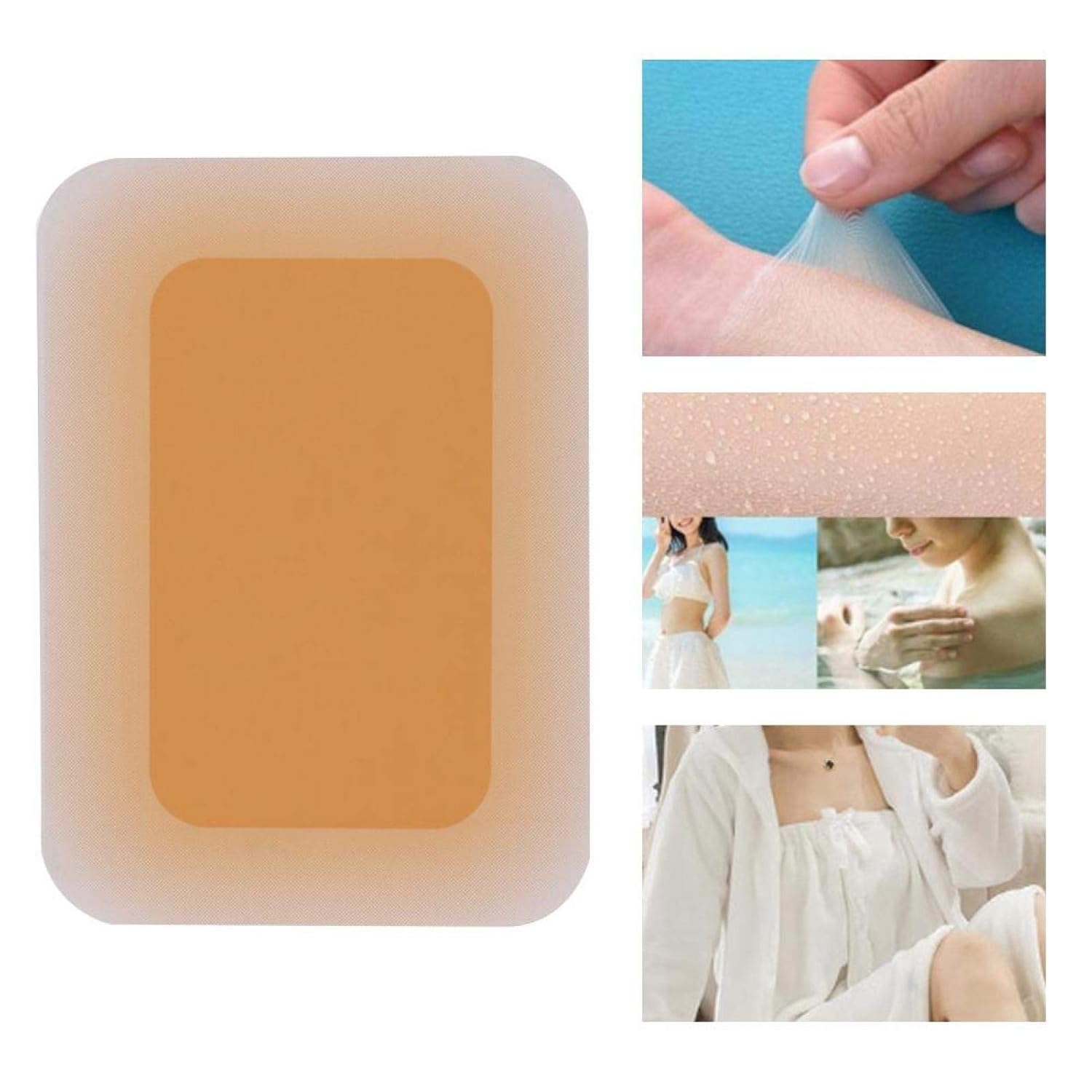Tattoo Cover Up Sticker, Ultra-Thin Patch Tattoo Concealing Tape Breathable and Waterproof Skin Concealing Tape Tattoo Flaw Conceal Sticker Patch Scar Cover Sticker(2#(Impermeable) Light) : Beauty & Personal Care