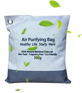 Activated Charcoal Odor Absorber - Natural Charcoal Bags Odor Absorber for Home - Car and Living Room, Charcoal Bag Deodorizer and Air Freshener Supplies, Eliminate Odors in Closet, Cabinet Zorza