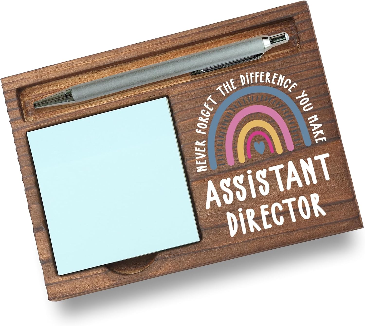 Behavior Therapist Appreciation Note Pad Holder Desk Organizer, Thank You Gift for ABA and Mental Health Professionals, Back to School, Education Week, Birthday or Christmas Gift PB002