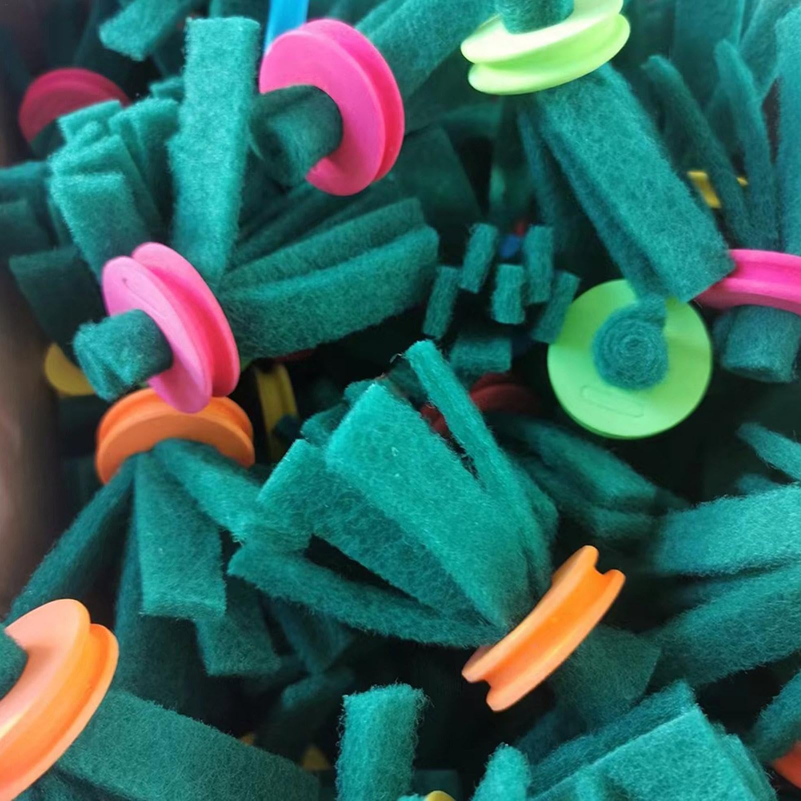 Laichmopp Für Aquarium - 10 Stück Fischzucht Mopps Grün