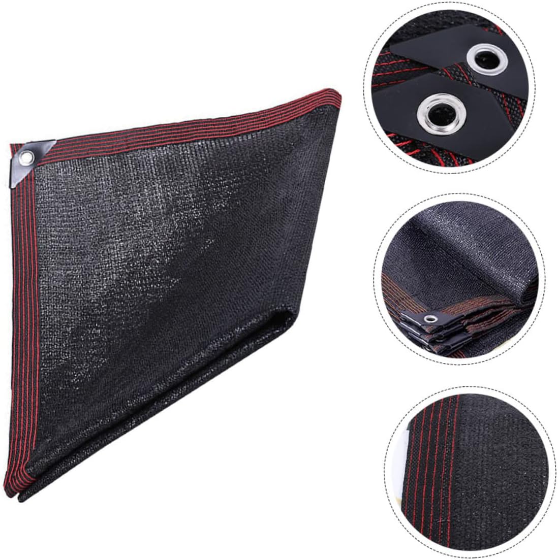 Sosoport 1pc Shade Cloth Cover Uv Protection Awning Shading Net for Outdoor Courtyard Garden Balcony Playground Easy to Install Binding Balls