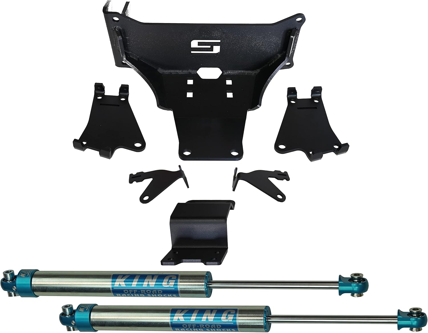 SUPERLIFT SUSPENSION Dual Stabilizer Kit for Ford F-250/F-350 | King 2.0 Series Cylinders | 92740 | Fits 2005-2022 Ford F-250 / F-350 with No Lift to Any Lift Height