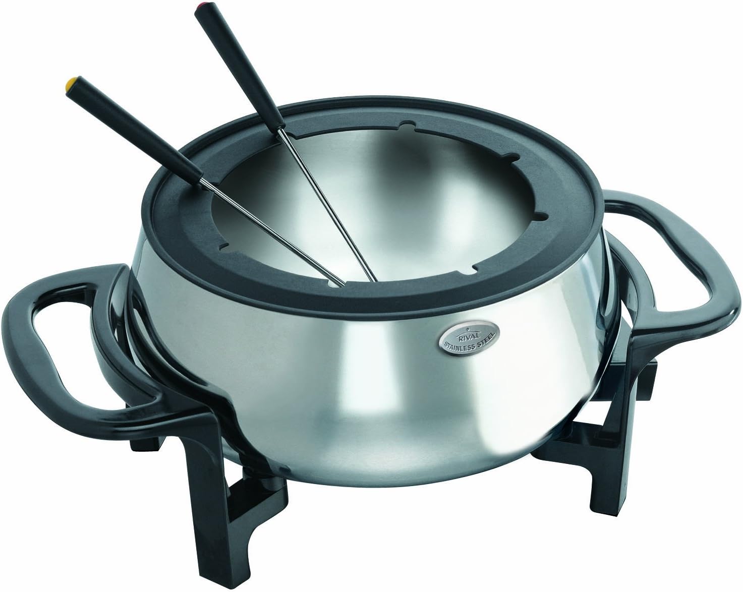 Rival Stainless Steel Electric Fondue Pot Set