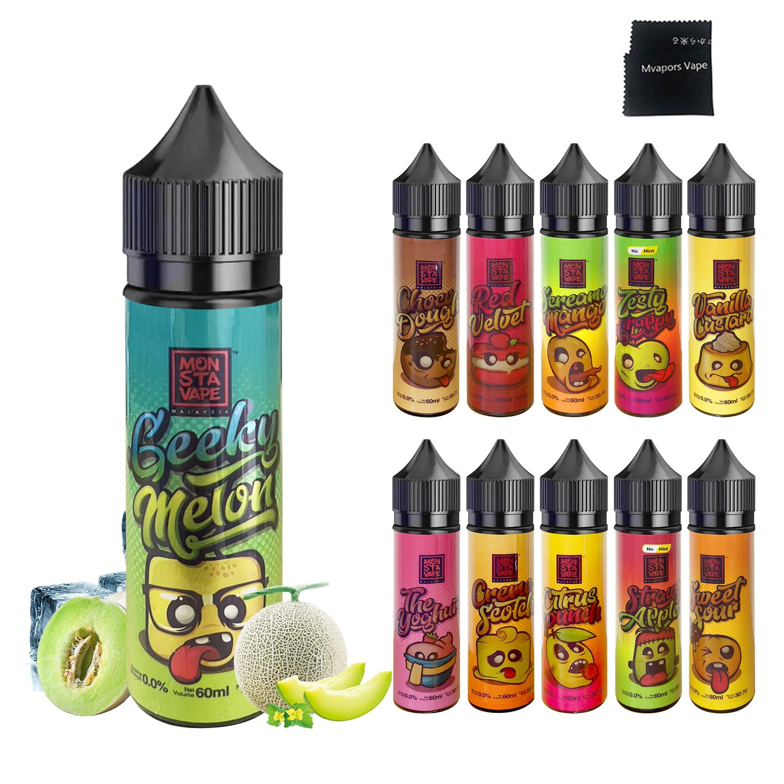Amazon | モンスター Vape 電子タバコ リキッドセット60ml 