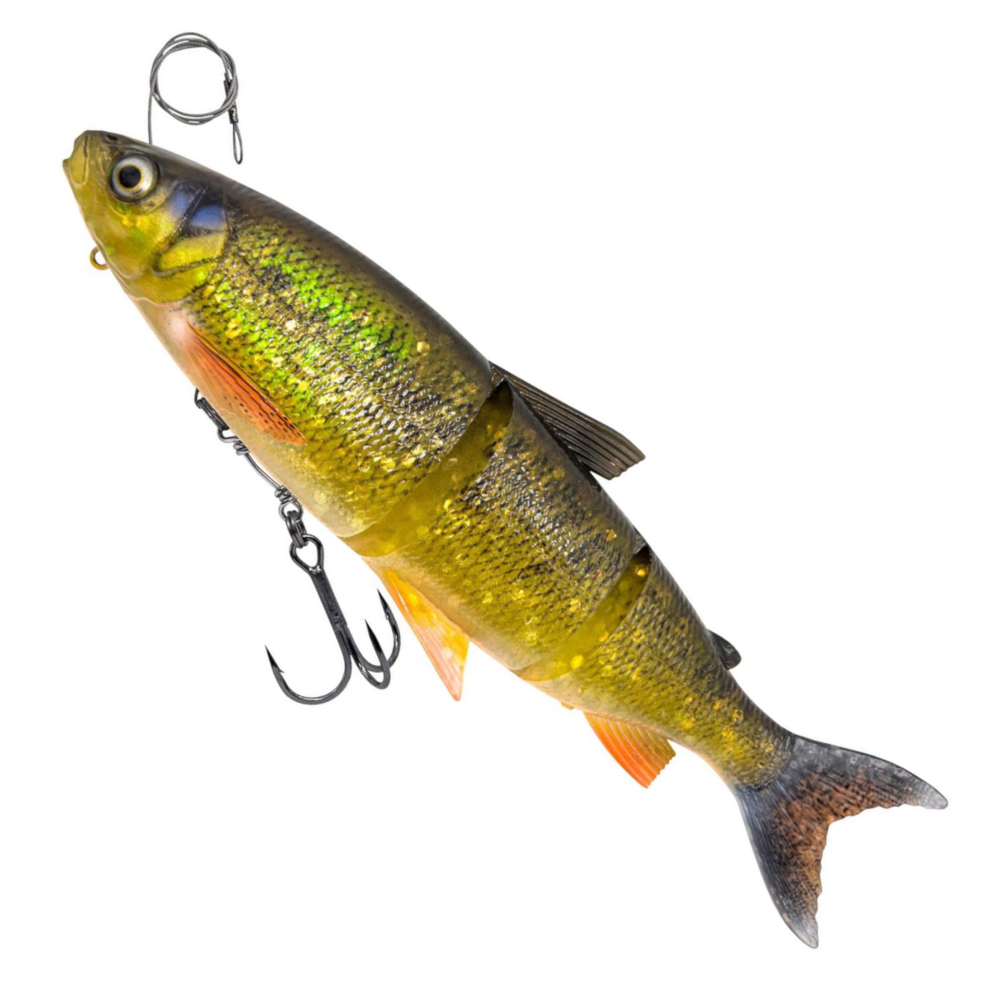 Savage Gear 3D Line Thru Whitefish Swimbait Mounted Rubber Fish Weight: 53 g Size: Size 2 Length: 17 cm Colour: Dirty Whitefish