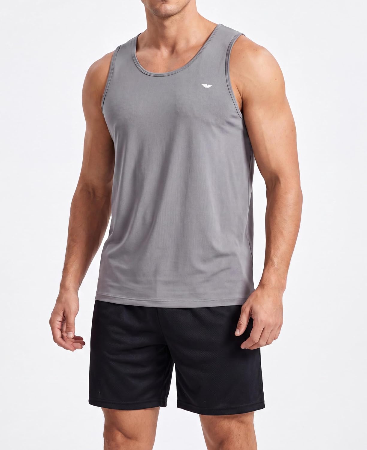 AMERICAN HEAVEN Men's Stretch Tank Tops | Soft Athletic Color Workout Tanks