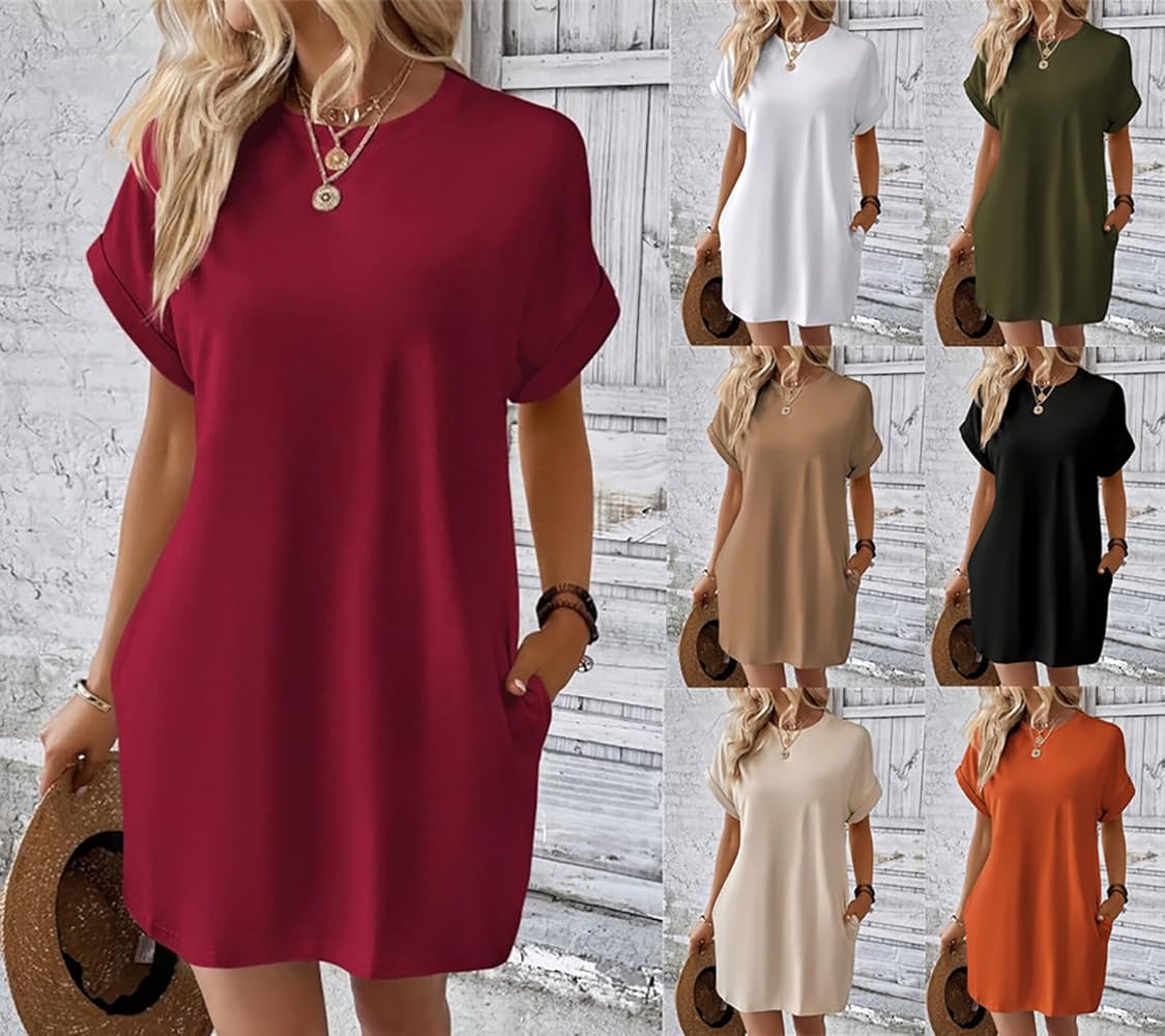 Amazon.com: BFDSGWQ 2024 Spring Summer Casual Round Neck