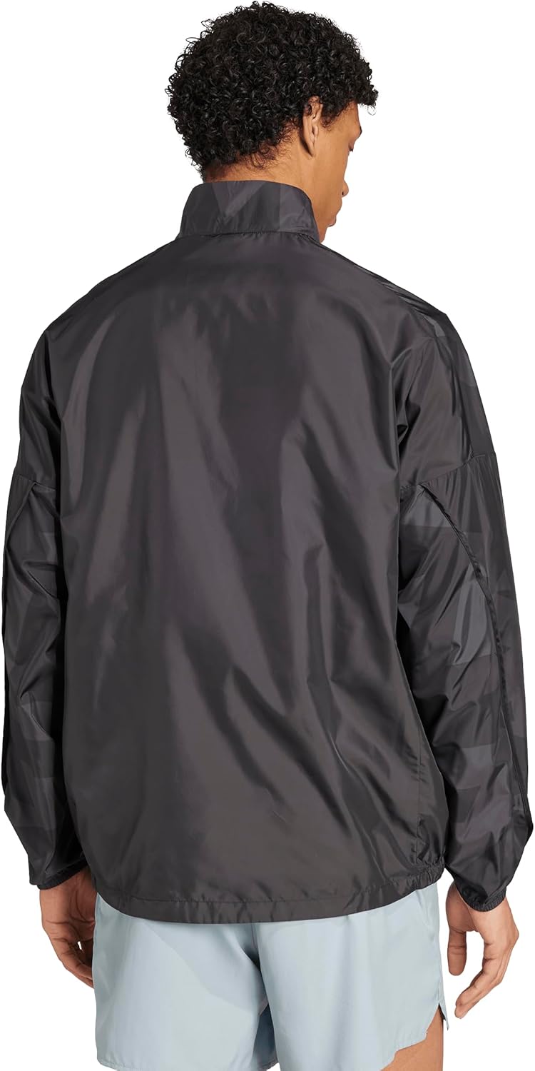 adidas mens Terrex Multi Printed Trail Running Wind Jacket - Image 2