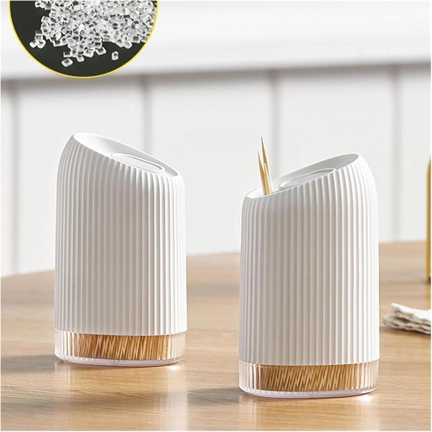 Toothpick Holder, Dispenser Portable Holder Bucket Room Convenient Life Box Room Living Home
