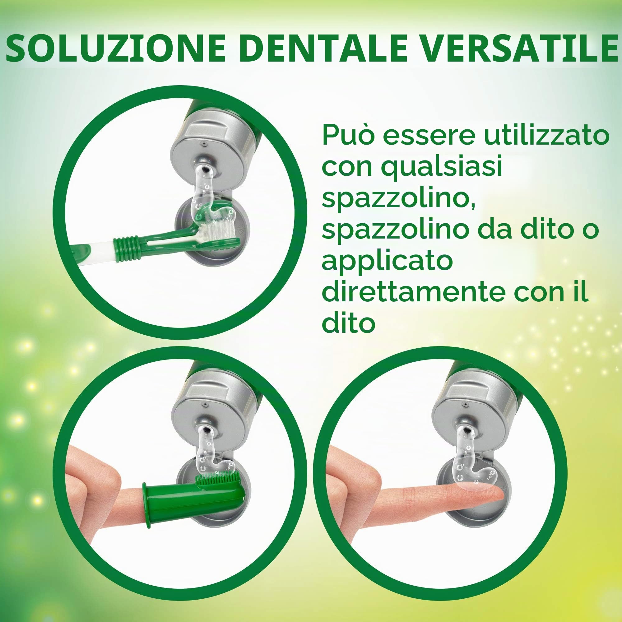 Vet's Best Dentifricio per Cani Gel 100g, Pulizia dei Denti e Fresco Respiro
