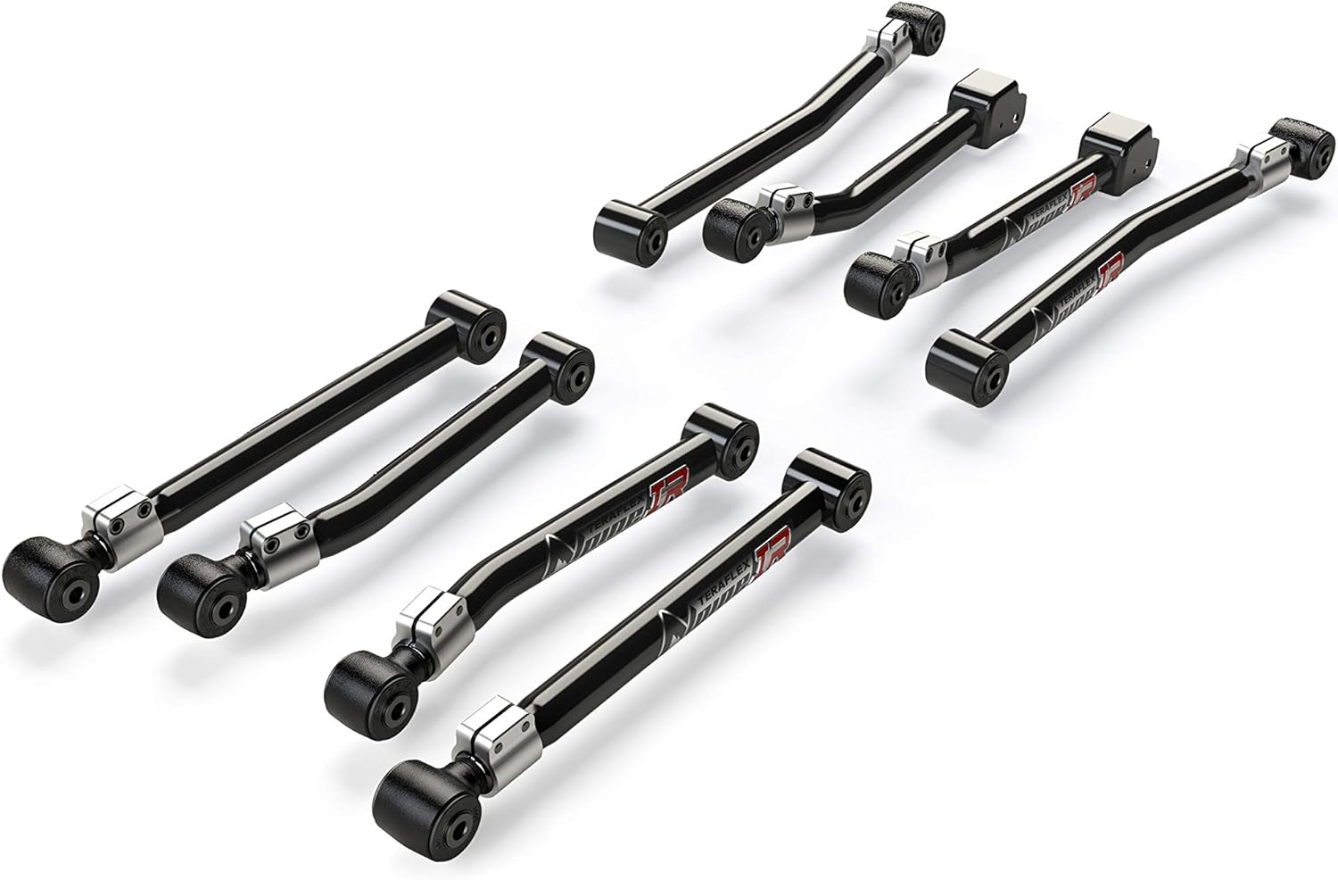 TeraFlex JL/JLU: Alpine IR Control Arm Kit 8-Arm Adjustable (0-4.5” Lift)