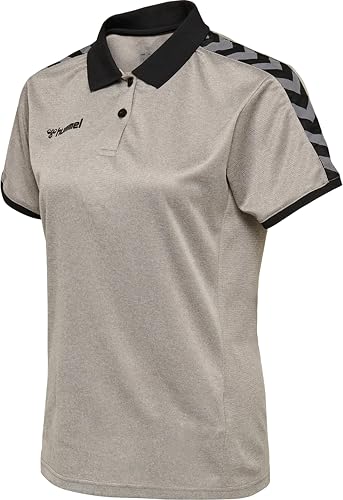 hummel Authentic Functional Poloshirt Damen F9001 Grau S
