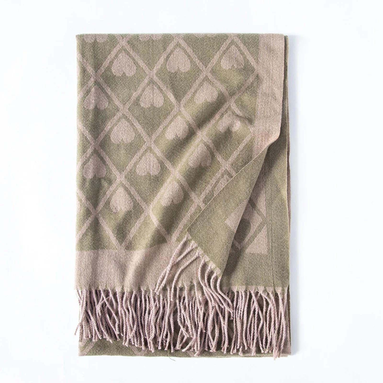 Schals Tücher Halstuch Scarf Damen Schal Winter Vintage Liebhaber Schal Wickelschal Unisex