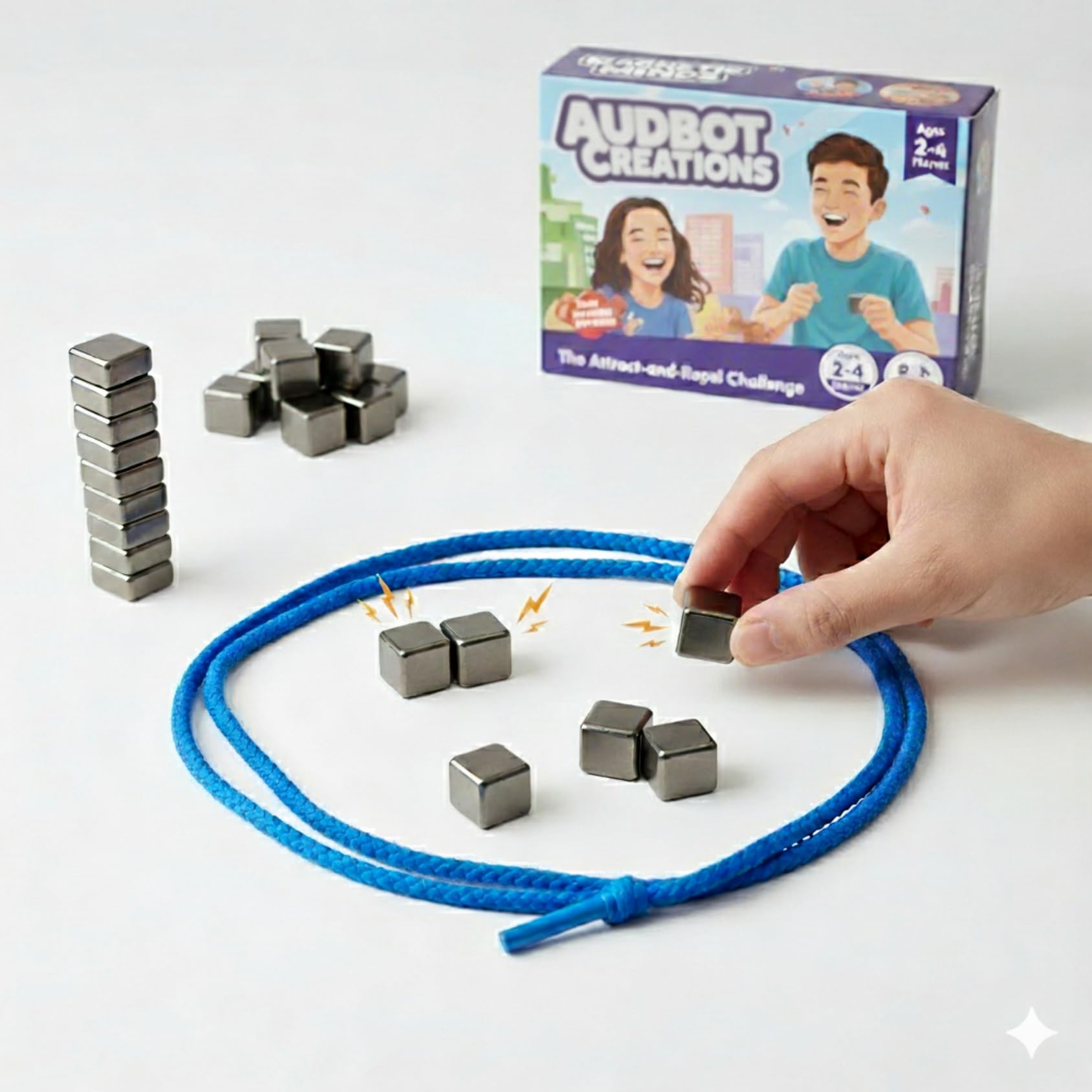 24pcs. Magnet Game for Kids | Magnetic Strategy Game | All Ages Board Game for Travel & Home | Indoor Games for Kids Age 10 to 15 — Amazon image 4