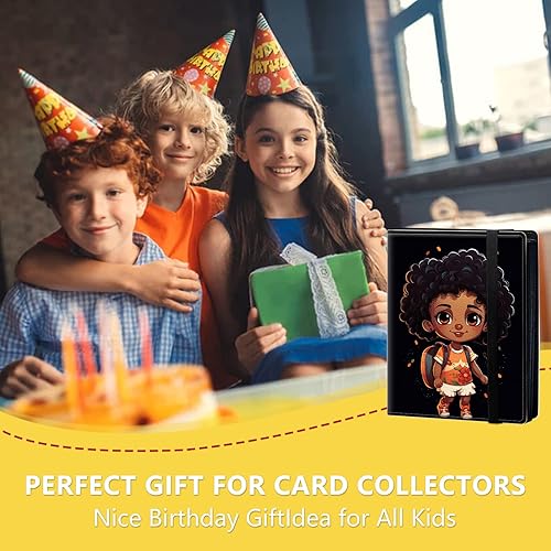 Miniatura 5 de Carpeta de tarjetas de 4 bolsillos con 40 páginas con capacidad para 320 tarjetas, carpeta de álbum de coleccionista de libros de tarjetas para