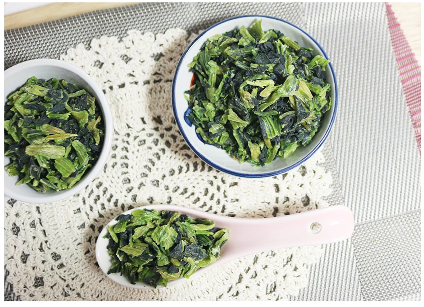 Natural Pure Dried Pak Choi (Bok Choy) Cut&Sifted-10.58 Ounce (300g)